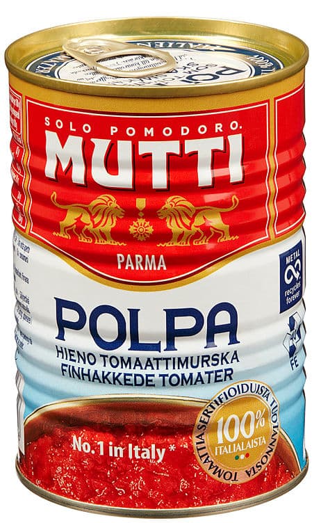 MUTTI KNUSTE TOMATER 400 g