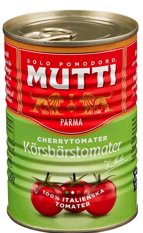 MUTTI CHERRYTOMATER 400 g italiensk