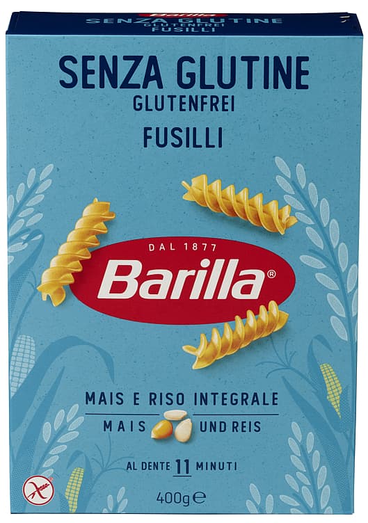 BARILLA FUSILLI GLUTENFRI 400 g