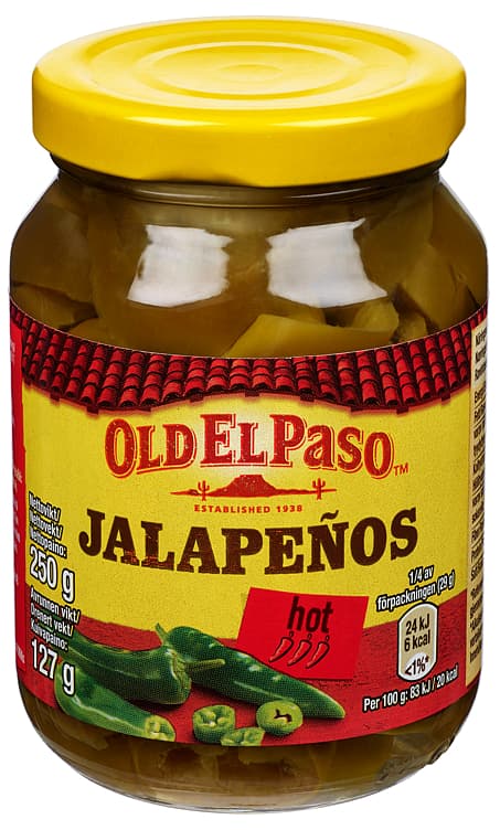 JALAPENOS 250g old el paso