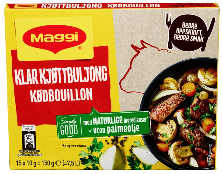 KJØTTBULJONG Klar 150g maggi