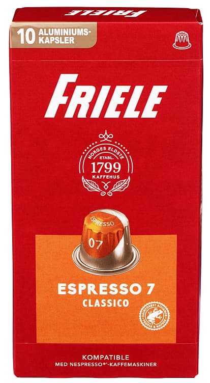 FRIELE KAFFEKAPSEL 10 stk espresso
