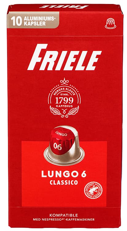 FRIELE KAFFEKAPSEL 10 stk lungo