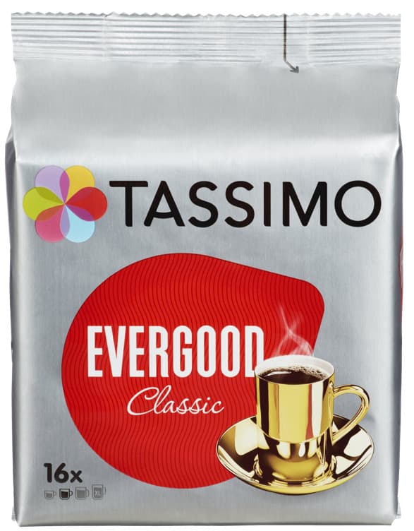 TASSIMO EVERGOOD CLASSIC 16KAPSLER