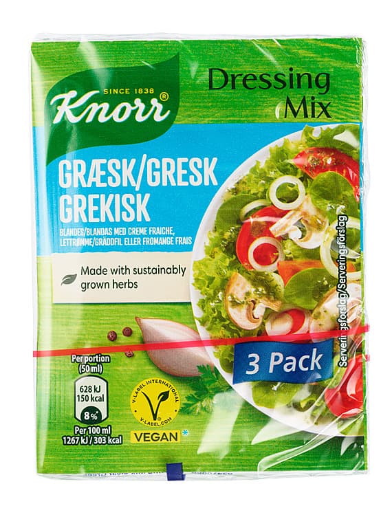 GRESK DRESSINGMIX KNORR 3 pk