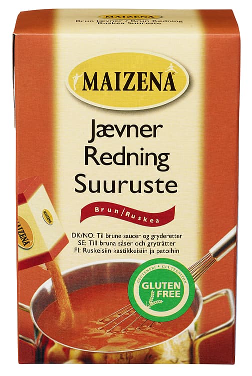 MAIZENAJEVNER BRUN 250G