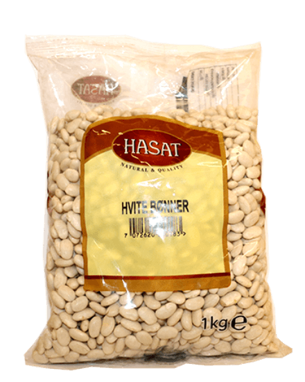 Hvite Bønner Hasat 1kg
