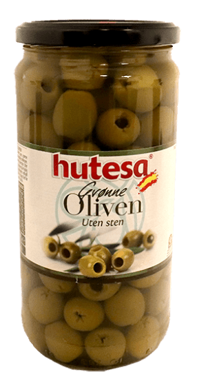 Grønne Oliven u/Sten 690g