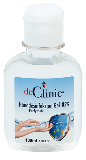 Hånddesinfeksjon Gel 85% 100ml