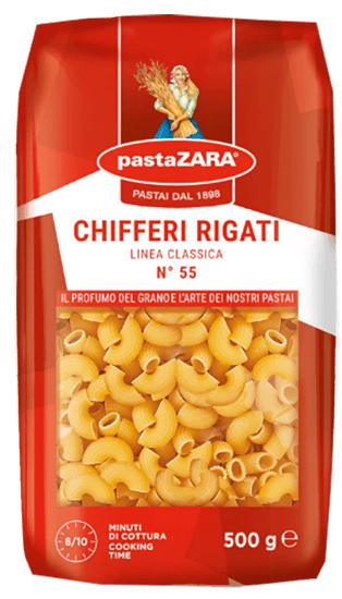 PastaZara Chifferi Rigati 500g