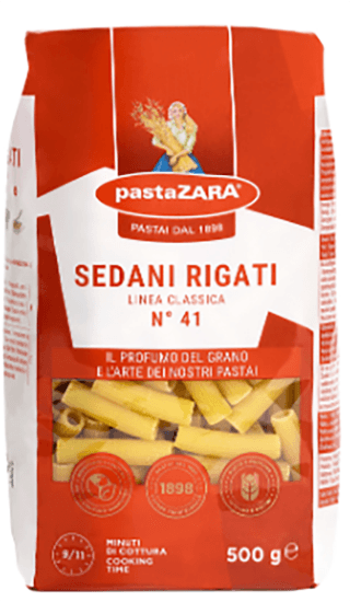 PastaZara Sedani Rigati 500g