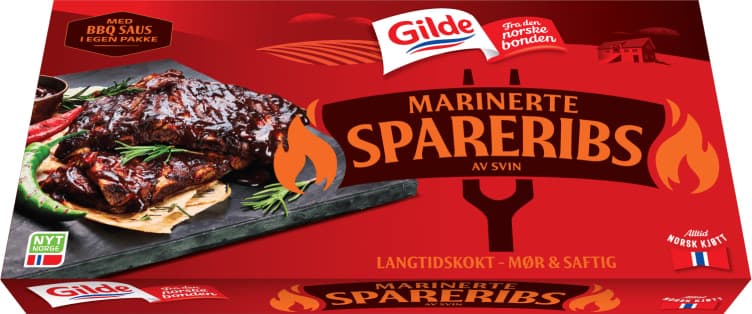 Spareribs Sousvide 840g Gilde
