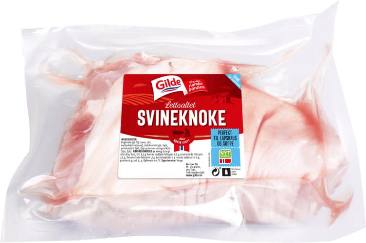 Svineknoke Lettsaltet Ca1,15kg Gilde