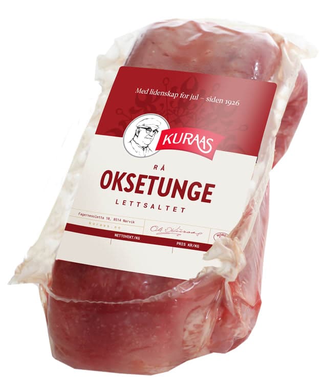 Oksetunge Rå