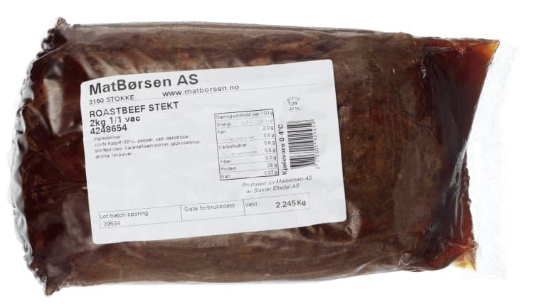 Roastbiff Stekt