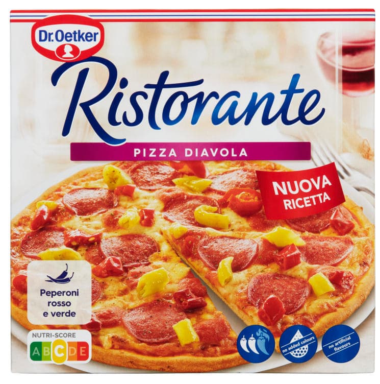 Ristorante Pizza Diavola 350g Dr. Oetker