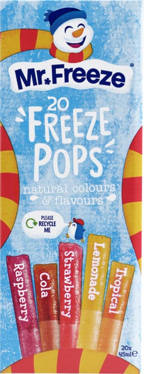 Mr.Freeze Saftposer 20x45ml