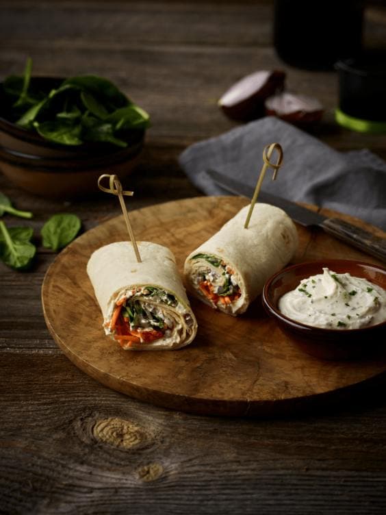Hvetetortilla