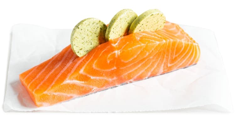 Laksefilet m/Skinn