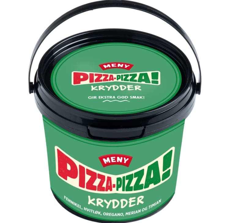 Pizzakrydder 50g Meny