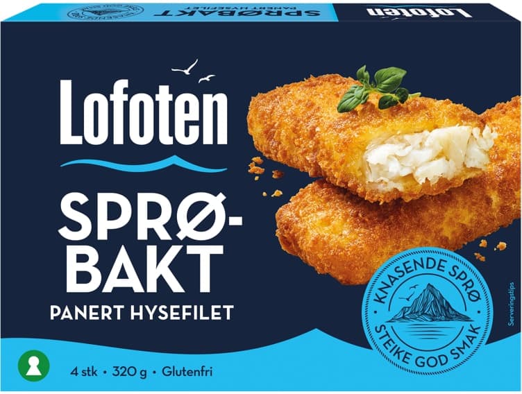 Sprøbakt Hyse