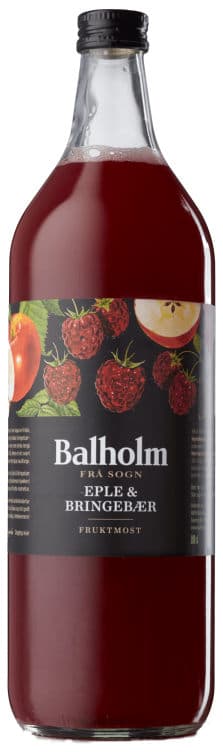 Balholm Eple &Bringebær Juice 1l