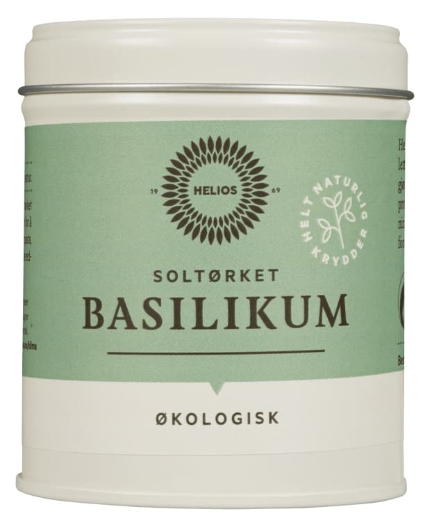 Soltørket Basilikum