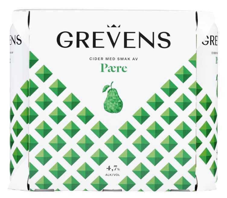 Grevens Cider Pære 0,5lx6 boks