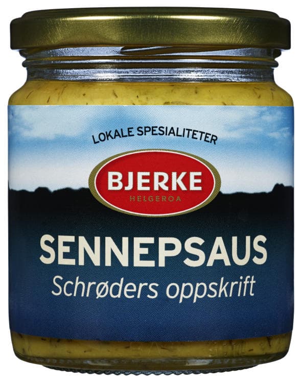 Sennepssaus 200ml Bjerke