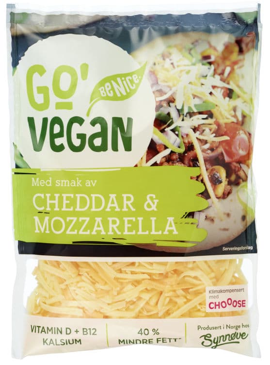 Go'Vegan Revet Cheddar&Mozzarella 200g