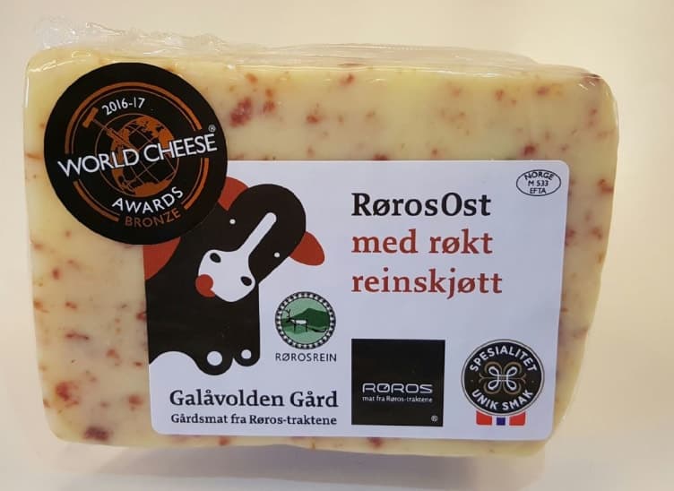 Rørosost m/Reinsdyrkjøtt 270g Galåvolden