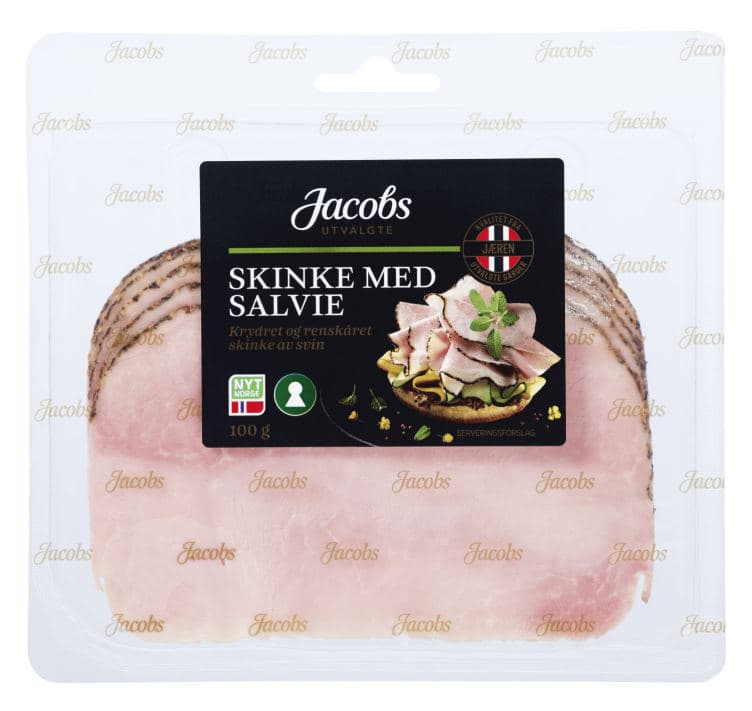 Skinke Salvie 100g Jacobs Utvalgte