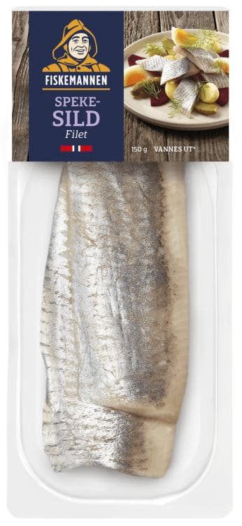 Spekesildfilet 150g Fiskemannen