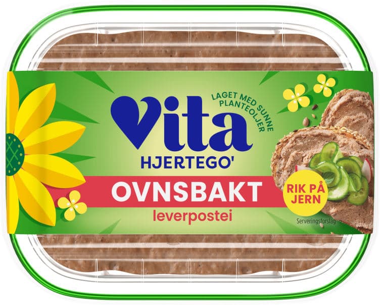 Postei Ovnsbakt 185g Vita Hjertego