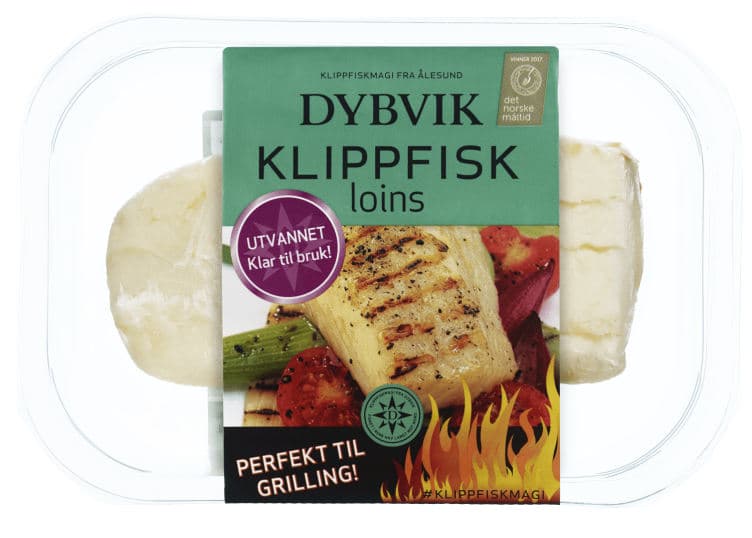 Klippfisk Loins Ferdig Utvannet 300g Dybvik