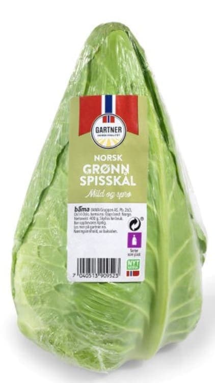 Spisskål Grønn stykk Gartner