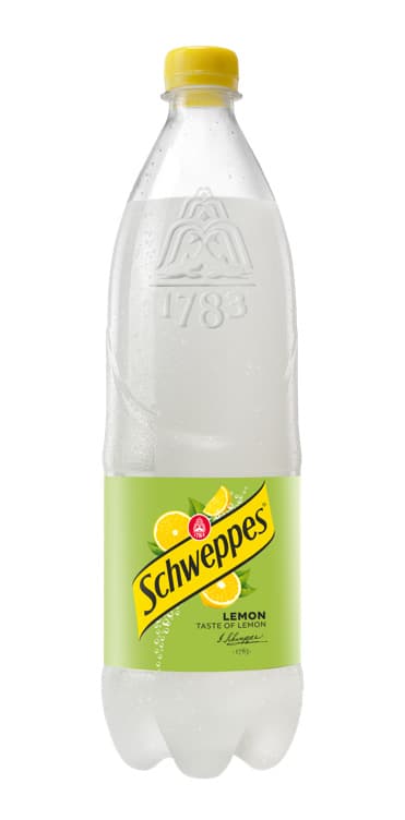 Lemon 1l flaske Schweppes