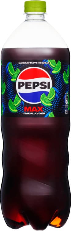 Pepsi Max Lime 1,5l flaske