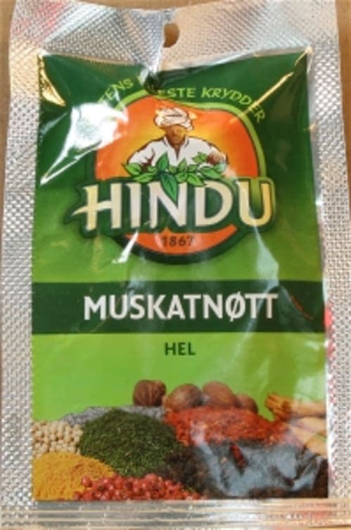Muskatnøtt hel