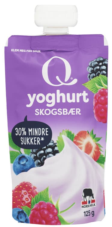 Yoghurt Skogsbær 125g Q