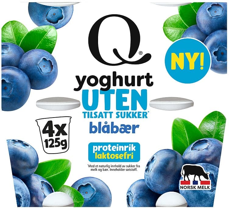 Yoghurt u/Sukker