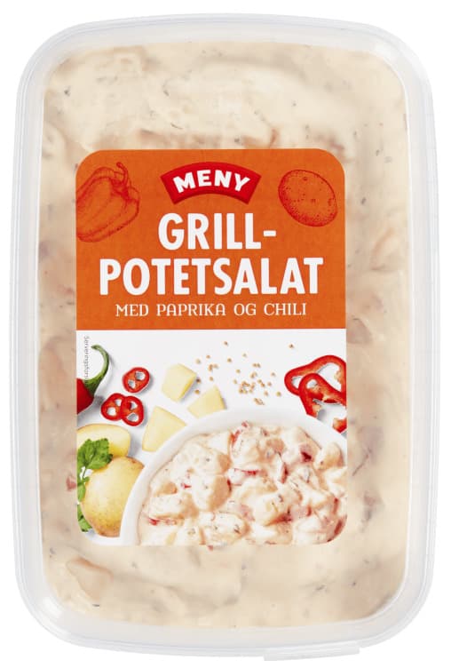 Grillpotetsalat Paprika 500g Meny