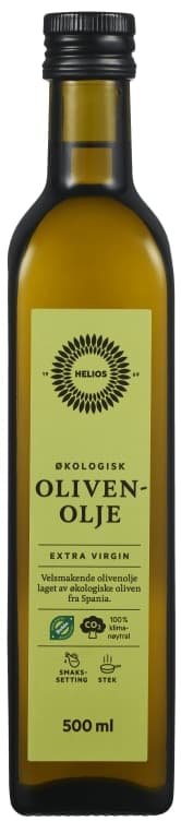 Olivenolje Spansk Ex.Virgin Økologisk 500ml Helios