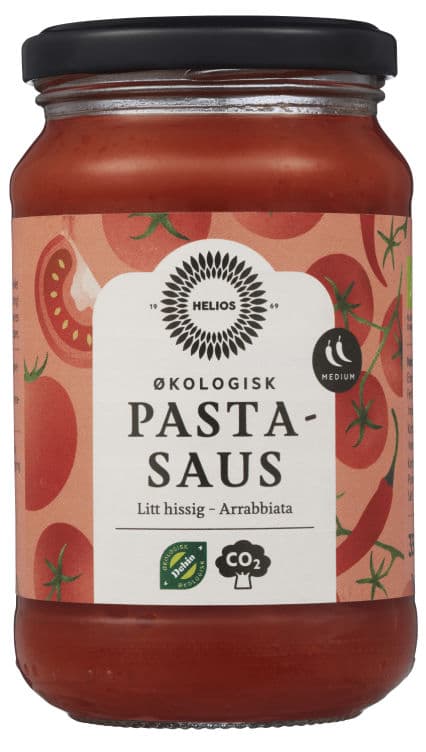 Pastasaus Arrabbiata Økologisk 350g Helios