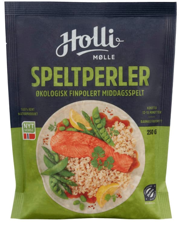 Speltperler Finpolert 250g Holli Mølle