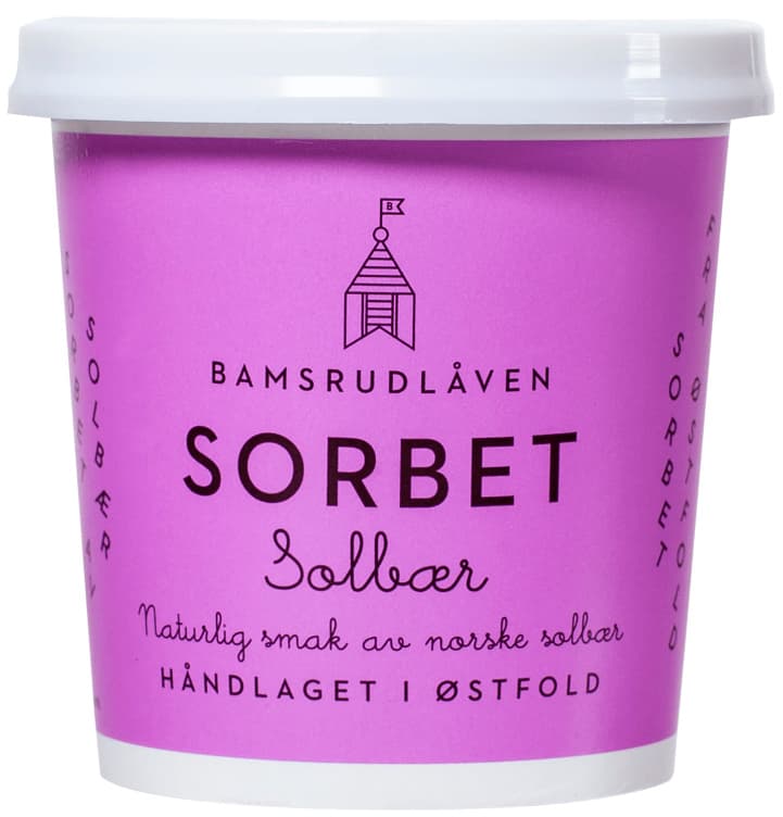 Solbærsorbet