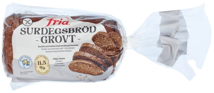 Surdeigsbrød Grovt