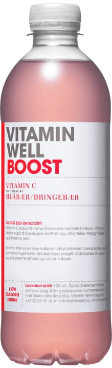 Vitamin Well Boost 0,5l flaske
