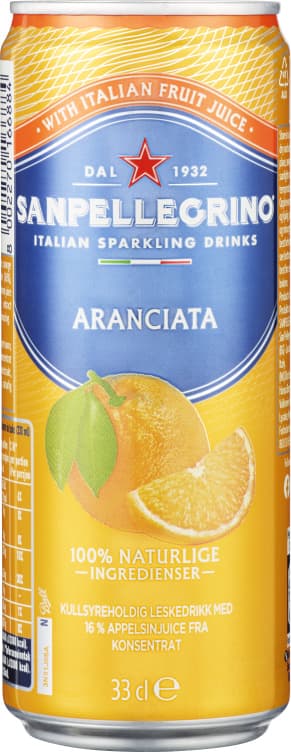 San Pellegrino Aranciata 0,33l boks