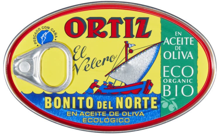 Tunfisk Hvit Økologisk i Olivenolje 112g Ortiz